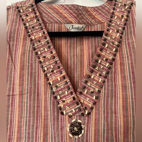 Boho Plus Size Tank - Jessica - Picture 2 of 4